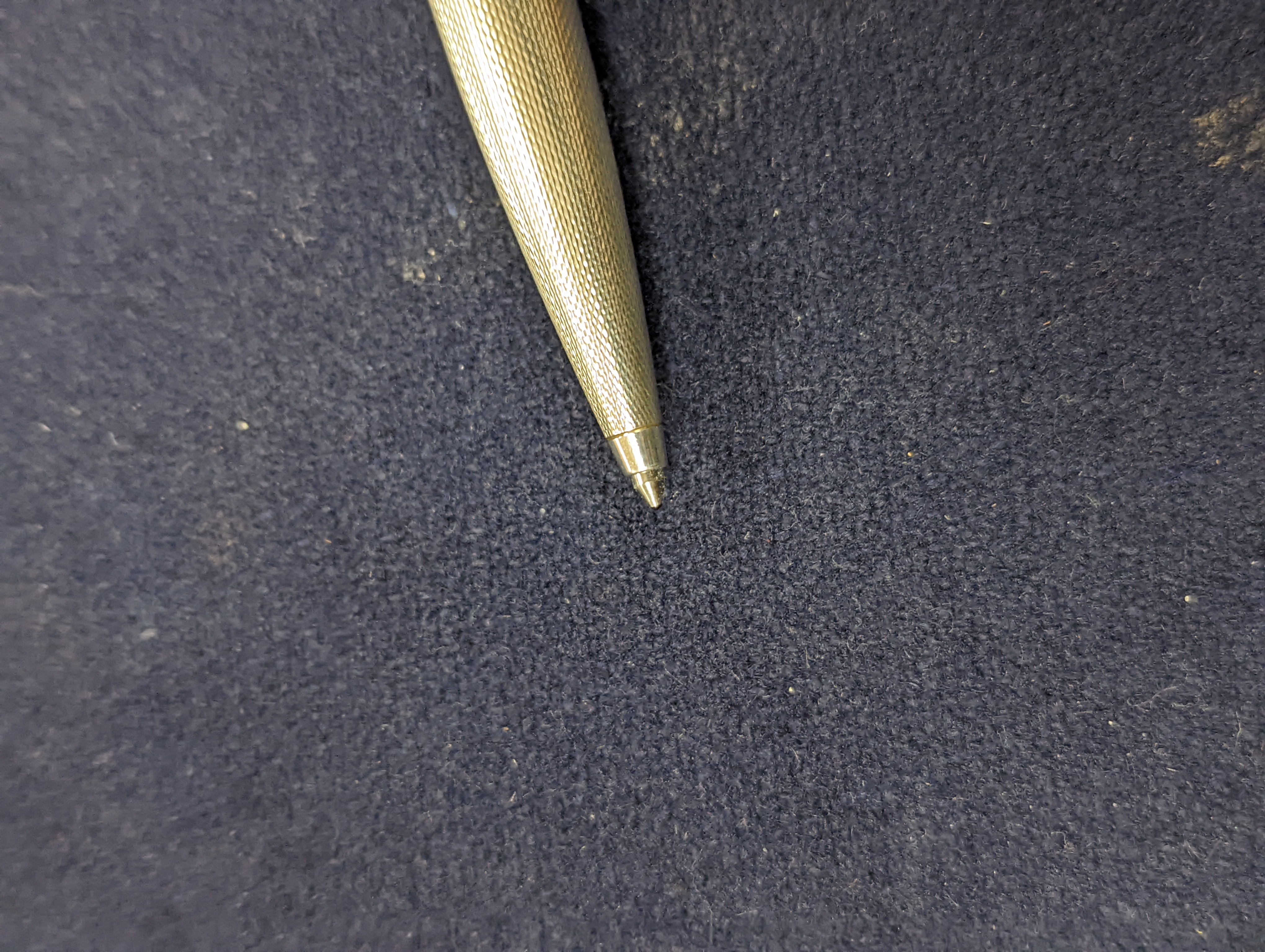 A modern suite of three silver Montblanc Meisterstuck ballpoint pens and pencil